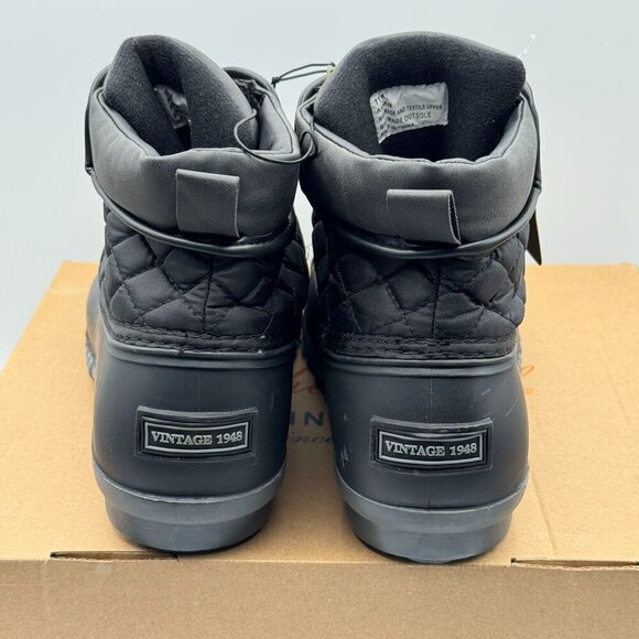 Weatherproof Vintage Aidan Quilted Black Duck Boots Thermolite Insulation 11 M - Picture 6 of 14
